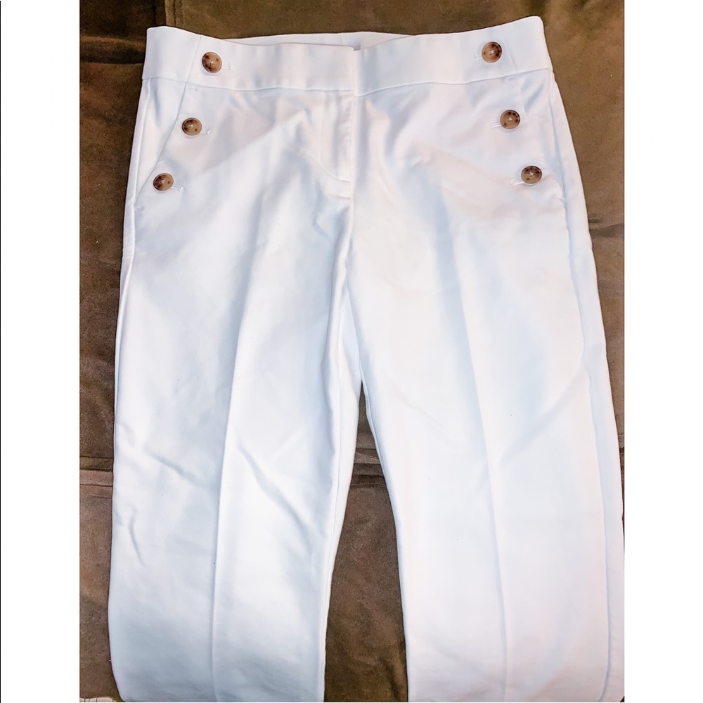 LOFT Sailor Skinny Ankle Pants